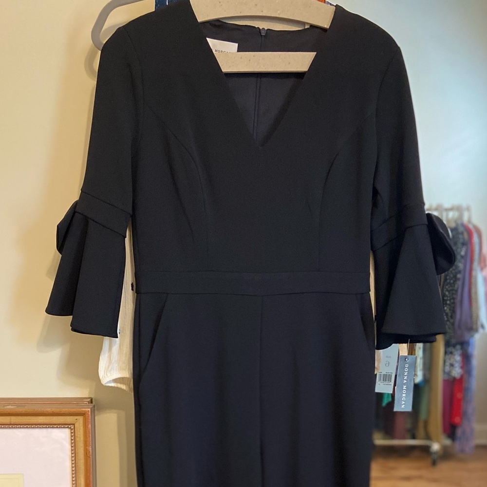 Donna Morgan Wide Leg Jumpsuit 6